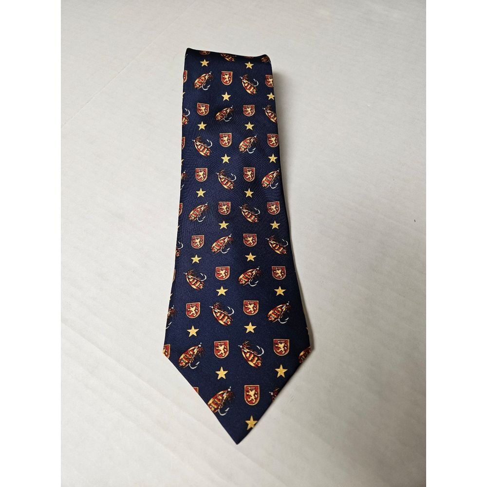 Tommy‎ Hilfiger Italian Silk Tie Blue